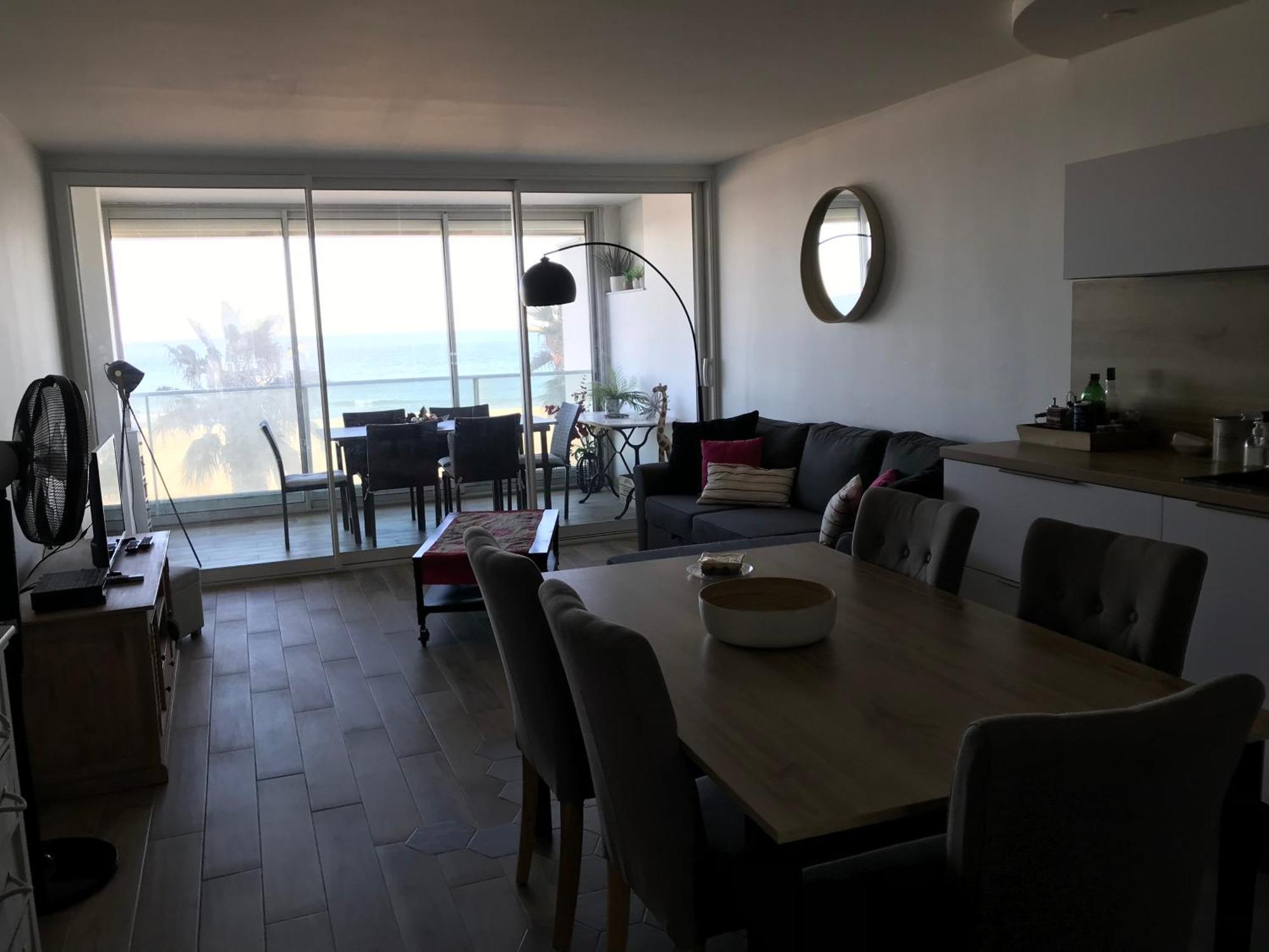 Appt La Rose des Sables face à la mer - Canet en Roussillon Extérieur photo